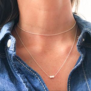 Bow necklace 925 Sterling Silver